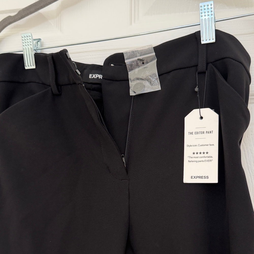 Express Black Editor High Rise Skinny Pants